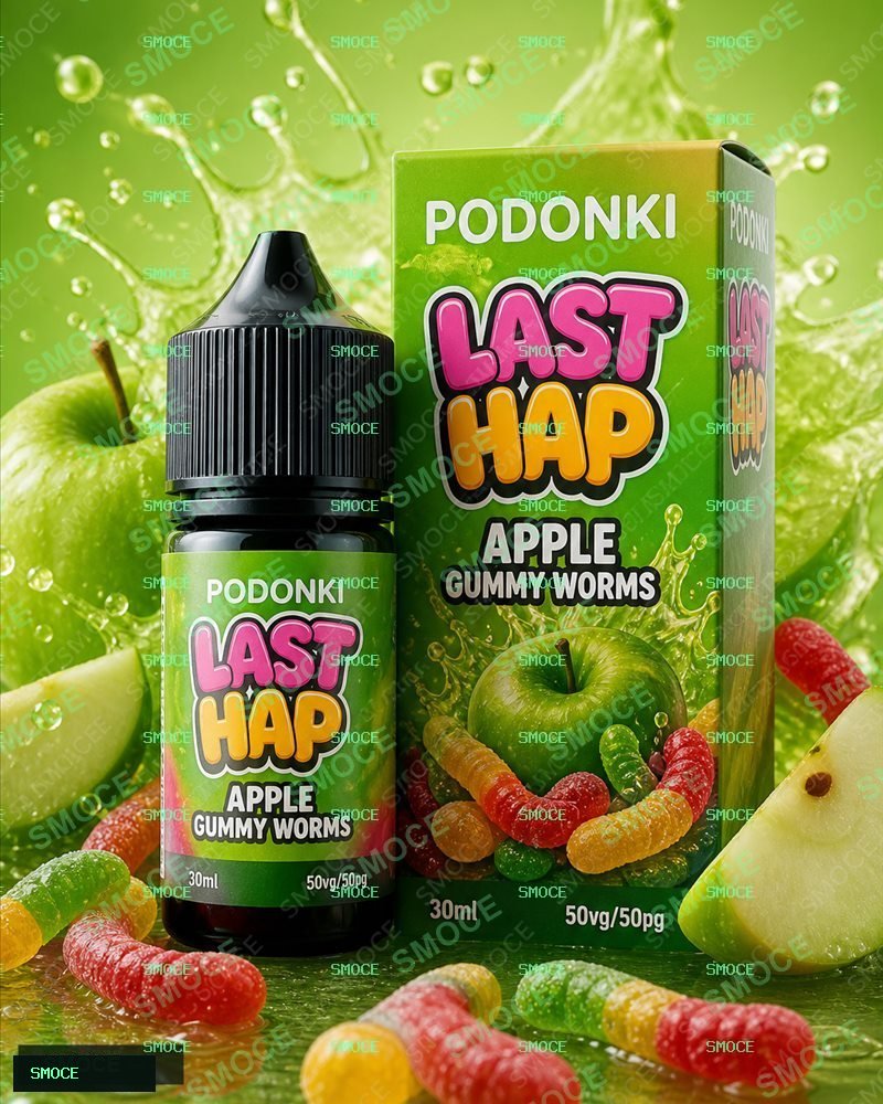 PODONKI LAST HAP — Яблочные мармеладные червячки